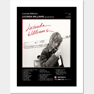 Lucinda Williams - Lucinda Williams Tracklist Album Posters and Art